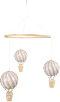 FILIBABBA Ballong Sängmobil 30 cm, Frappé