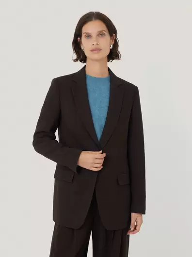 Knox Crosshatch Blazer