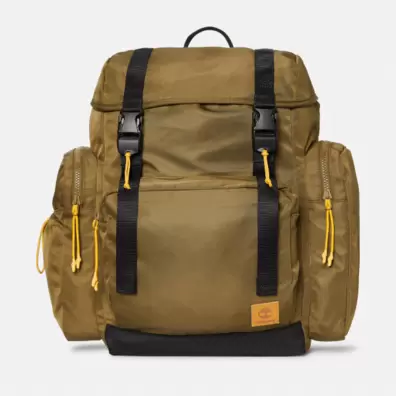 All Gender Nylon Backpack in Green