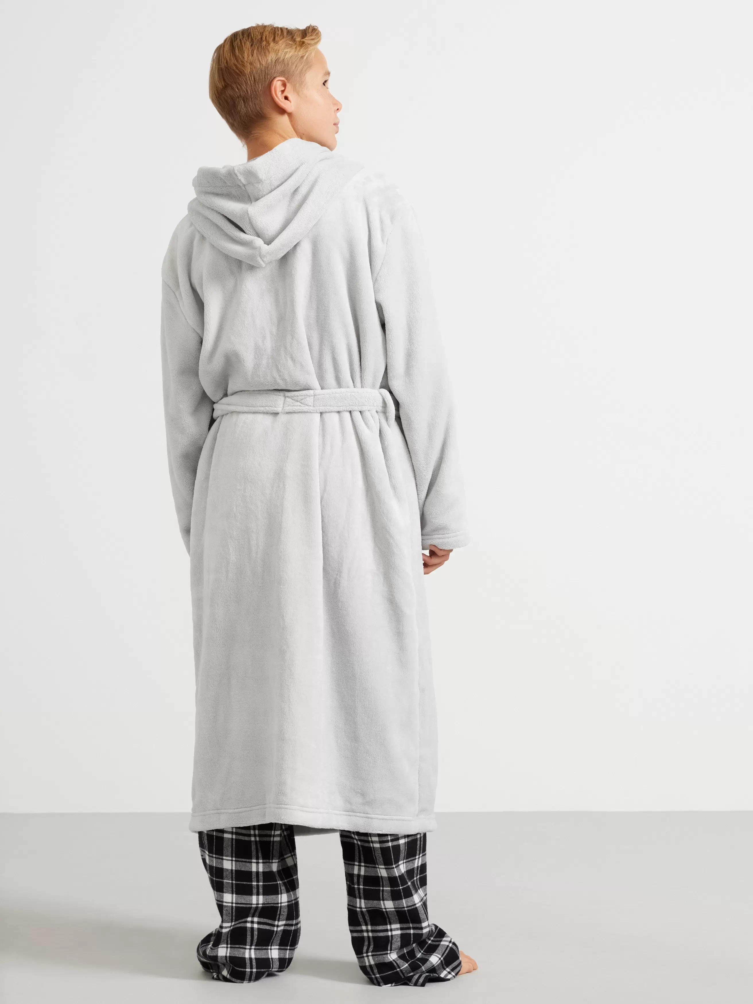 Morgonrock i fleece