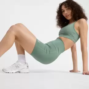 New Balance Script High Rise Short Kvinnor Shorts