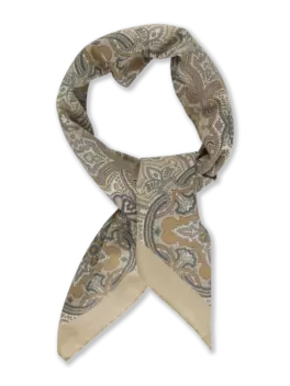 Light brown Patterned Bandana
