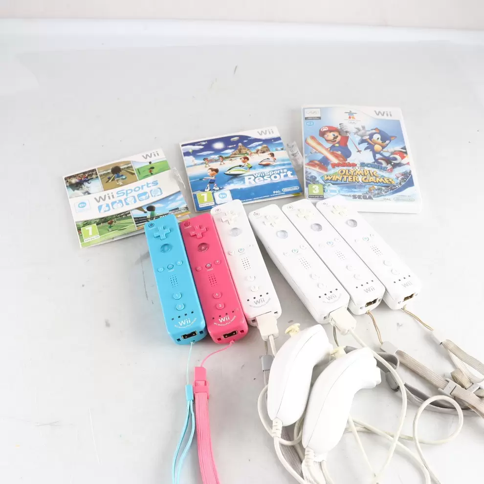 Handkontroller och spel, Nintendo Wii