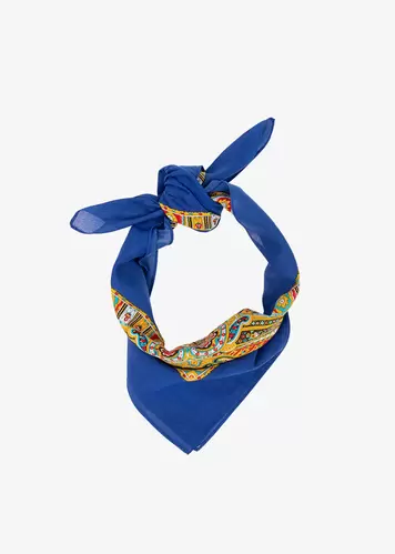 Snuff handkerchief blue