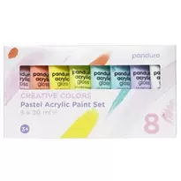 Akrylfärg Kids 8x30ml pastell