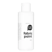 Fabric Paint 85 ml – vit textilfärg för ljust tyg