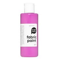 Fabric Paint 85 ml – mörkrosa textilfärg för ljust tyg