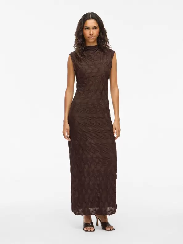 VILA VIREJA ÄRMLÖS MAXIKLÄNNING, Coffee Bean, highres - 14105184_CoffeeBean_003.jpg