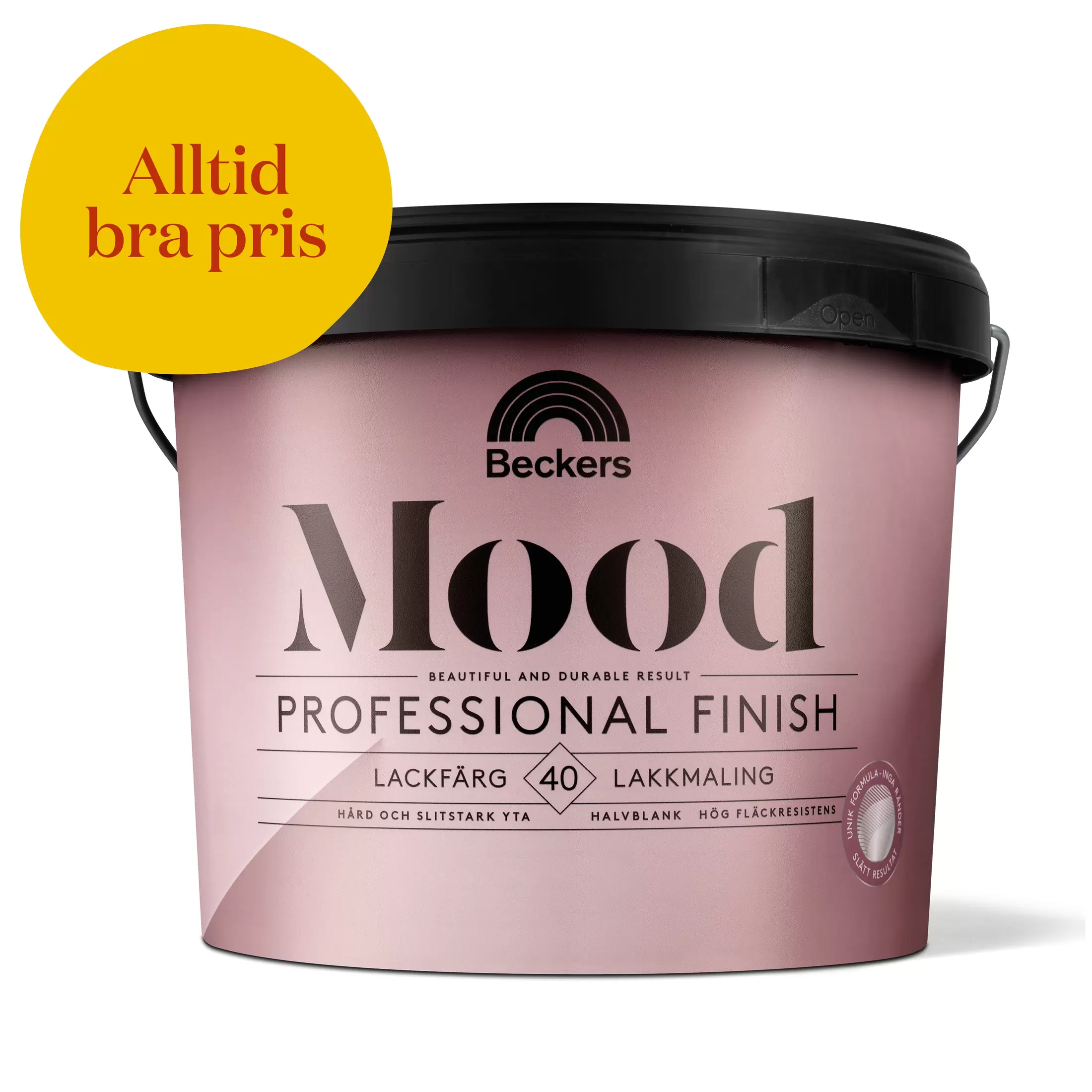 Mood Pro Finish Lackfärg 40 Halvblank Vit