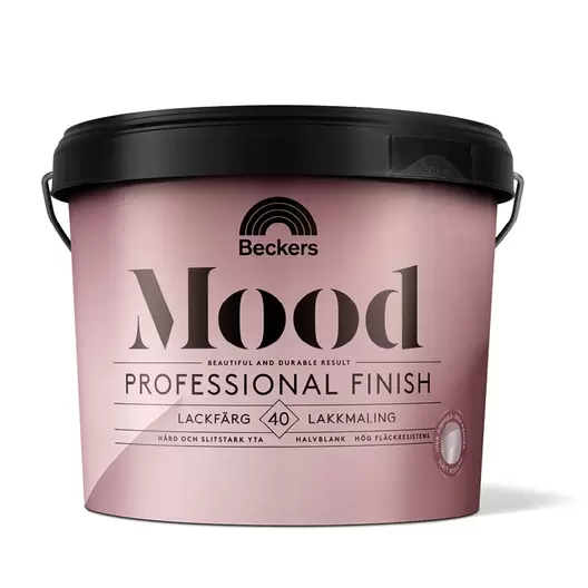 Mood Pro Finish Lackfärg 40 Halvblank Vit