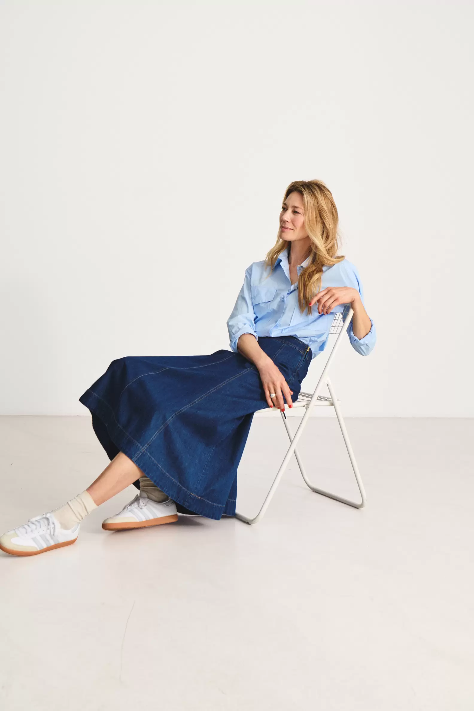 PetrinaPW Denim Skirt