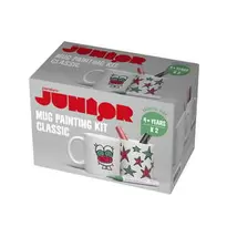 DIY-kit Måla på mugg classic – 2 porslinsmuggar & 3 porslinspennor