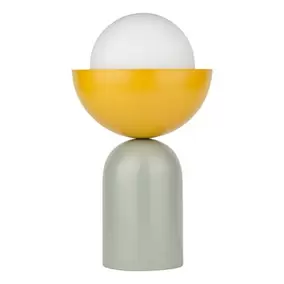 BordslampaBOWLGrön/GulOSRAM