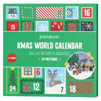 Adventskalender Xmas World – 6800 pärlor + tillbehör för att pärla en vintervärld!