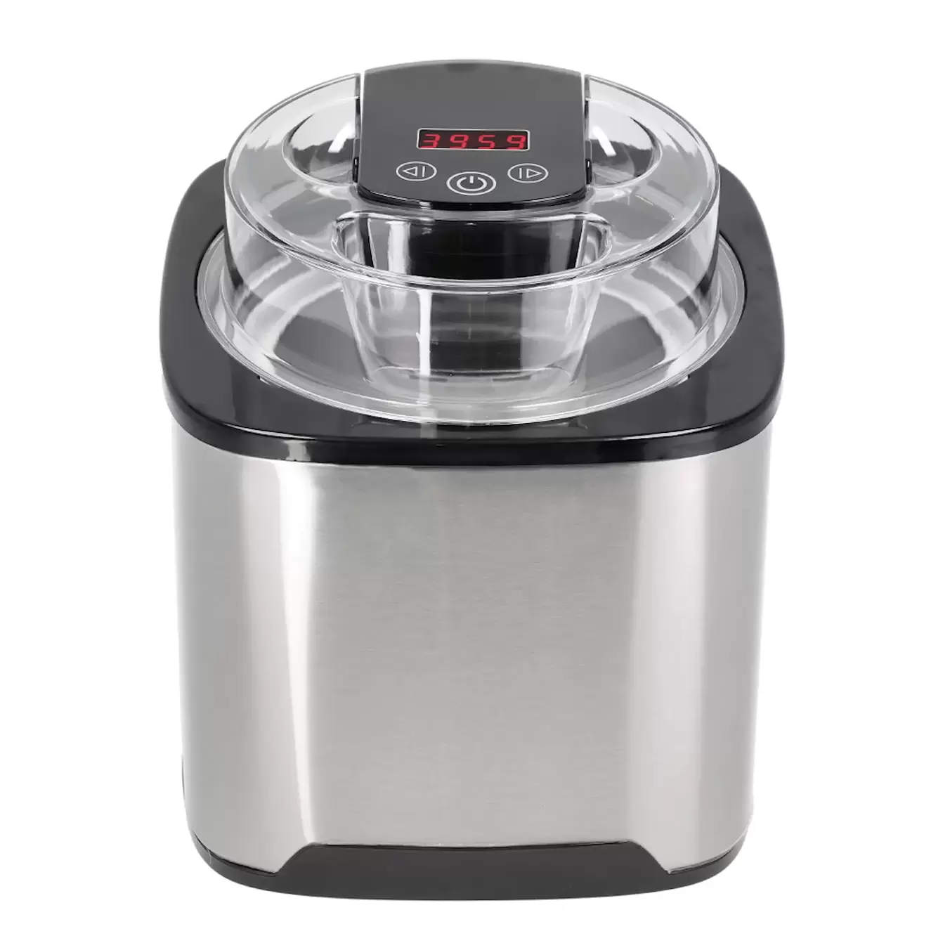 Glassmaskin utan Kompressor 12 watt 2 L Stål/Svart