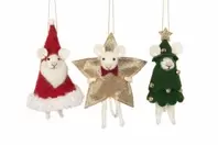 Ulldjur - Hänge - Möss - Jul - 17 cm - 1 st   145 kr   Köp