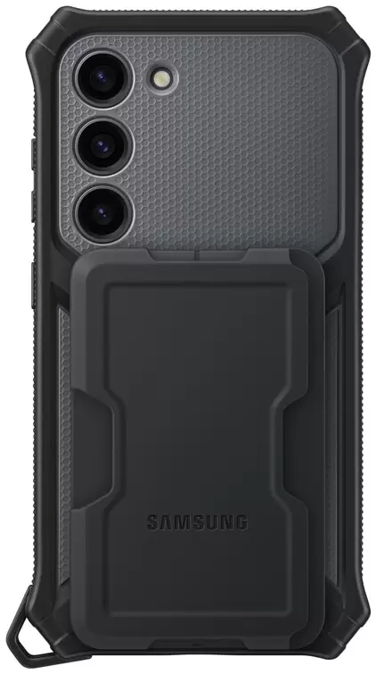 Samsung S23 Rugged telefonfodral (svart)