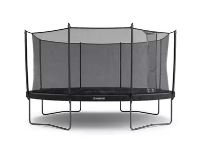 Studsmatta North Pioneer        Prisvärd studsmatta med bra studs och hög säkerhet