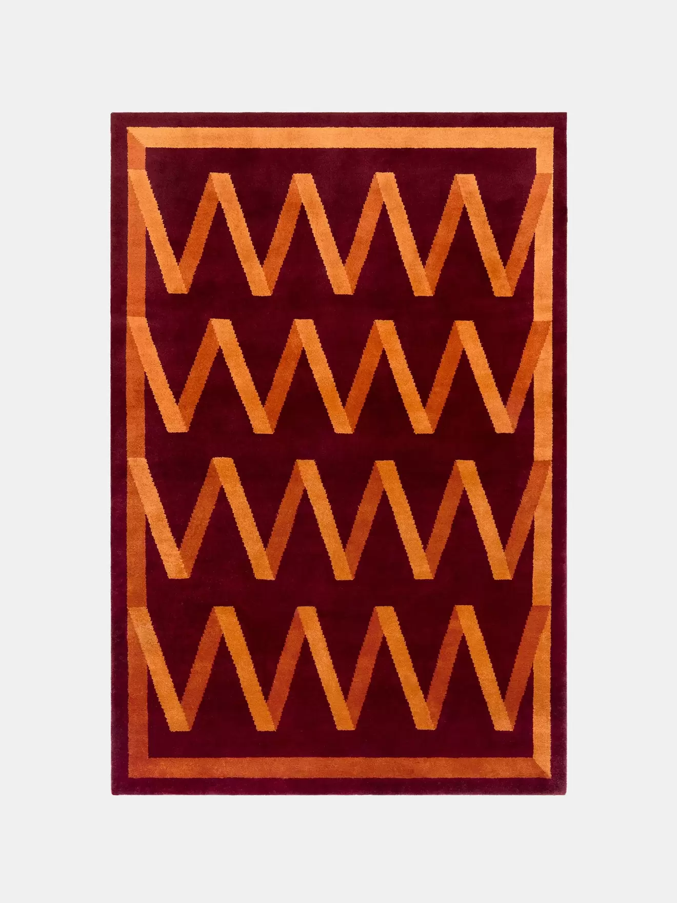 SAMPLE SALE - Folding Ribbon - Burgundy 300x400
