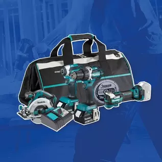 MAKITA 18V COMBOKIT DLX4197TX1