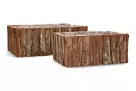 Kruka - Bark - 2 st - 27 & 20 cm   269 kr   Köp