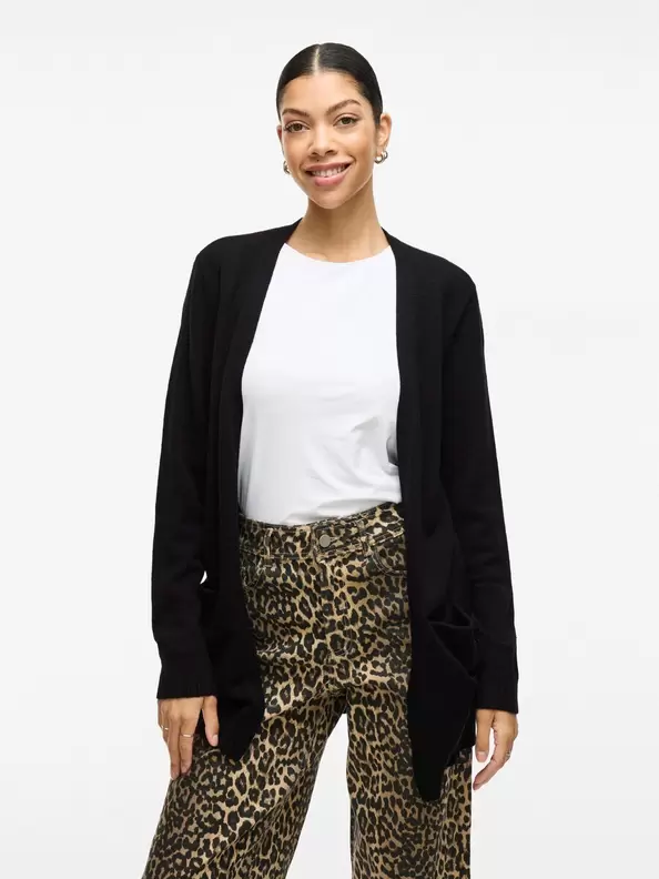 Product carousel image - VIRIL STICKAT BASPLAGG KOFTA, Black | 1