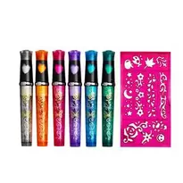 Tatueringspennor - 6 färger