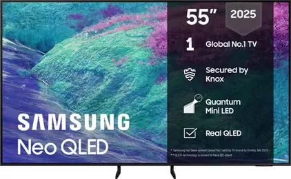 Samsung 55" QN1EF Neo QLED 4K Edge MiniLED Smart TV (2025)