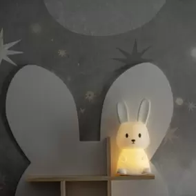 Nattlampa med timerBUNNYMultifärgStar Trading