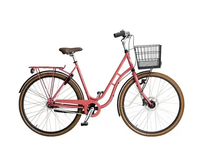 Damcykel Skeppshult Natur Colour 7-Vxl Bära Röd