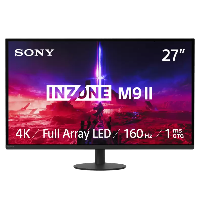 INZONE M9 II | 4K IPS-spelskärm på 1 ms, 160 Hz och 27 tum
