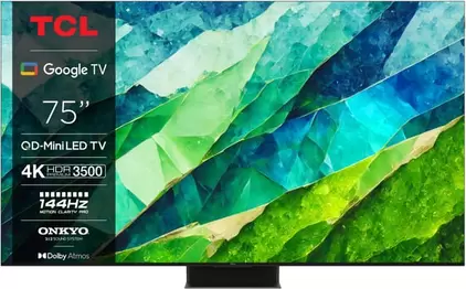 TCL 75" C855 4K MINI-LED TV (2024)
