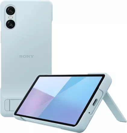 Sony Xperia 10 VI bakre fodral (blå)