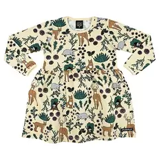 Volangklänning WINTER FOREST LGT BEIGE