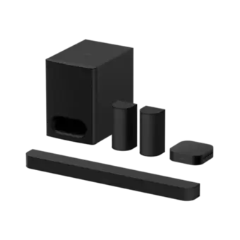 BRAVIA Theatre System 6 | 5.1-kanaligt hemmabiosystem | Total uteffekt på 1 000 W | Dolby Atmos®/DTS:X®