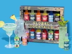 Presentlåda med Drinkmixar: Global Cocktails - Thoughtfully