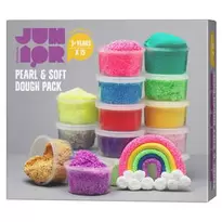 Pearl & Soft Dough Pack – 15 färgstarka leror à 28 gram