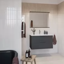 Badrumsskåp Westerbergs Nejd Antracit Matt 900