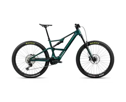 El MTB Orbea Rise LT H10 630Wh Escape Green/Splash Ice Green