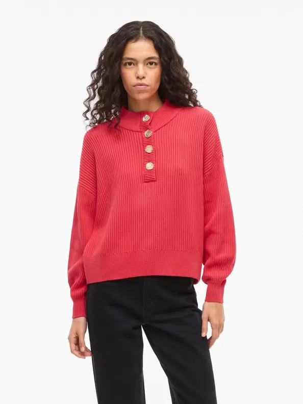 Product carousel image - VICHING RUNDRINGNING STICKAD TRÖJA, Hibiscus | 1