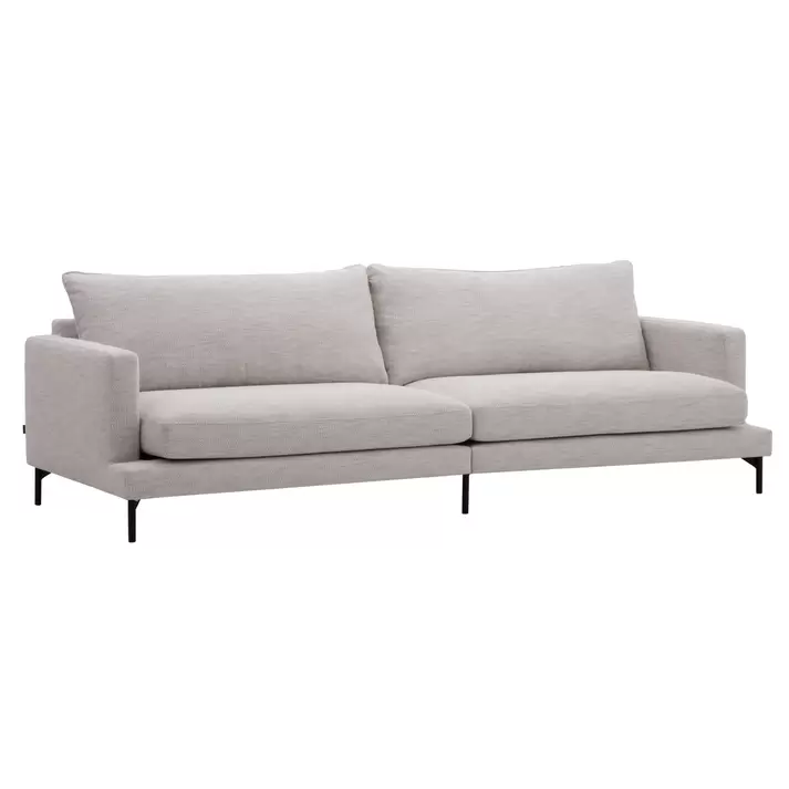 SOFFA VILMA - 3,5-SITS - METALLBEN