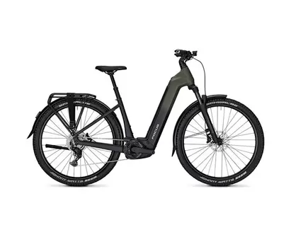 Elcykel hybrid Focus Aventura2 6.7 X Wave Black Green