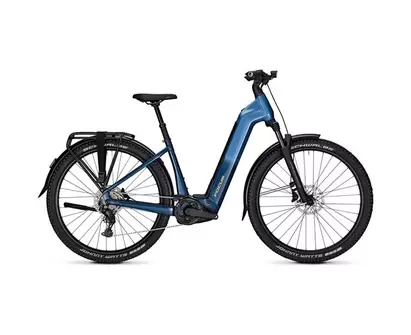 Elcykel hybrid Focus Aventura2 6.7 Wave Blue