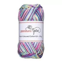 Cotton 8/4 50g Djärv pastell