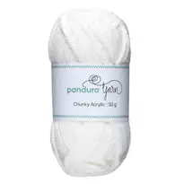 Garn Chunky Acrylic 50g vit