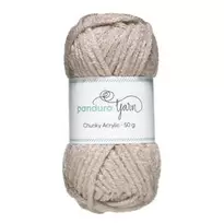 Garn Chunky Acrylic 50g beige