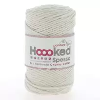 Hoooked Spesso Eco Barbante Chunky Cotton by Panduro Yarn – 500g creme, Almond S100