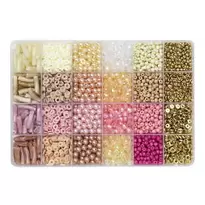 Bead mix luxurious pärlmix med 9 olika sorters matchande pärlor