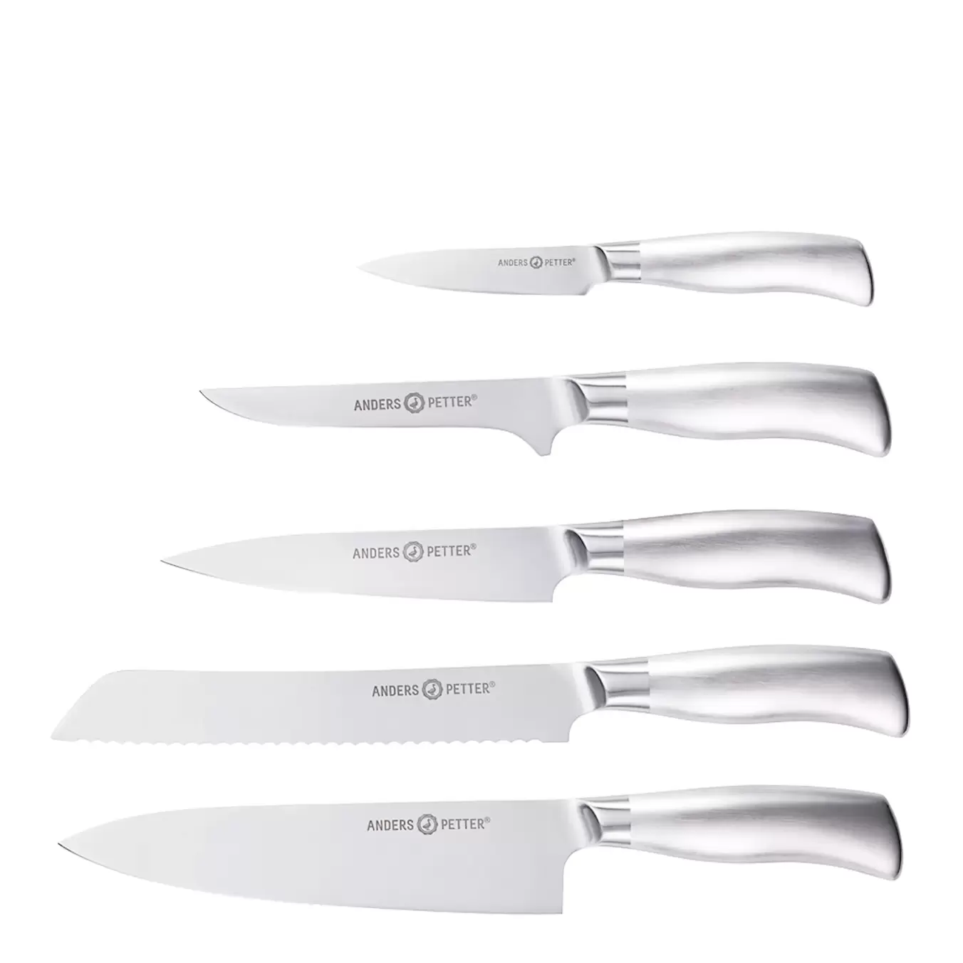 Backaryd Knivset 5 delar