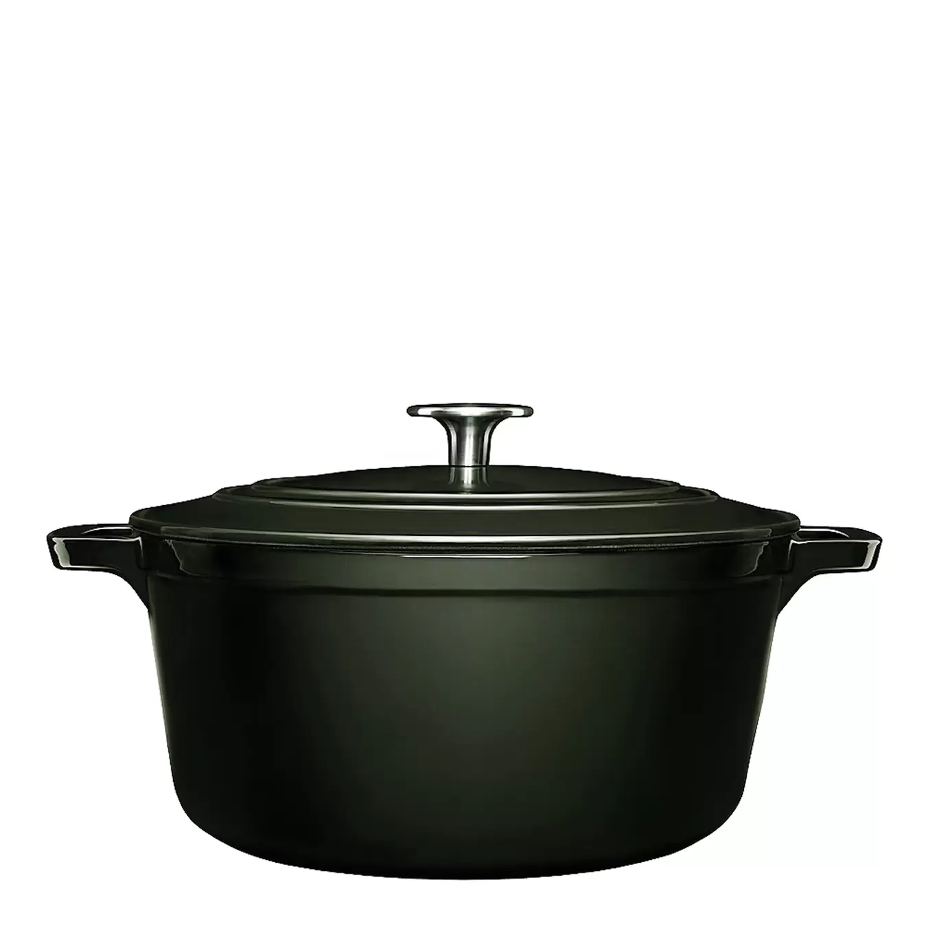 Stenfors Gjutjärnsgryta rund 4,4 L Grön